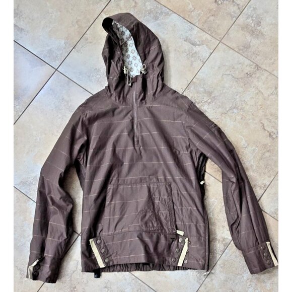 Roxy Snow Hooded 1/4 Zip Ski Jacket Small | Unisex Winter Snowboarding Coat - Picture 2 of 14